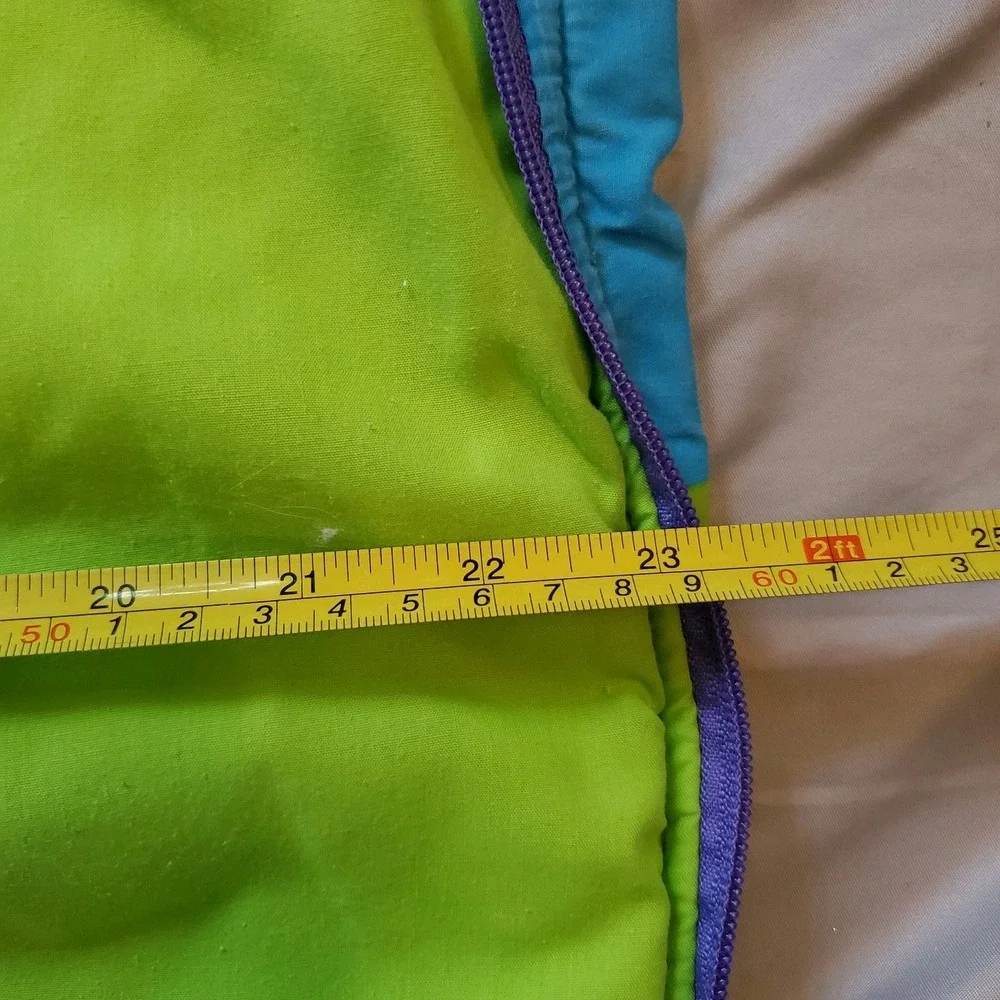 Vintage 90s Disney‎ Winnie The Pooh Kids Small Sleeping Bag 30.5 Inches Long